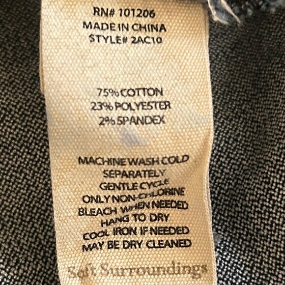 Soft Surroundings jeggings sz M - Picture 6 of 8